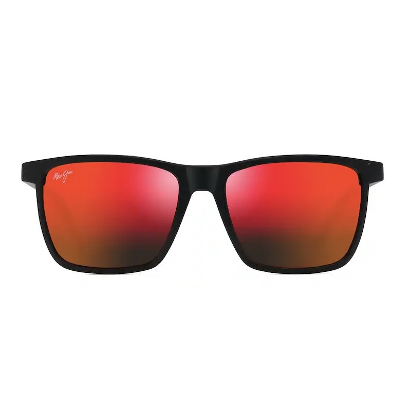 Sunglasses MAUI JIM One Way RM875-02 Polarized-Black matte