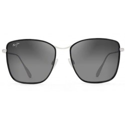 Sunglasses MAUI JIM Tiger Lily GS561-02 Polarized-Gloss Black/silver