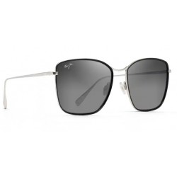 Sunglasses MAUI JIM Tiger Lily GS561-02 Polarized-Gloss Black/silver