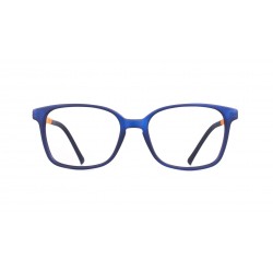 Kid's Eyeglasses LOOKKINO 03835 C3-Blue with orange