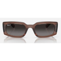 Sunglasses Ray-Ban Kiliane Bio-Based RB4395 6678T3-Gradient-Polarized-transparent brown