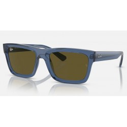 Sunglasses Ray-Ban Warren Bio-Based RB4395 668073-Transparent dark blue