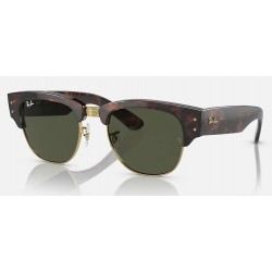 Sunglasses Ray-Ban Mega Clubmaster RB0316S 990/31-Tortoise on gold