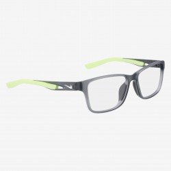 Kid's Eyeglasses Nike 5038 037-Matte dark grey/lime blast