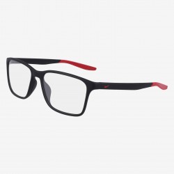 Eyeglasses Nike 7117 006-Matte black/red