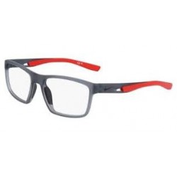Eyeglasses Nike 7015 034-Matte dark grey/university red