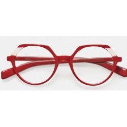 Eyeglasses KALEOS Hanson 8-Red/transparent pink