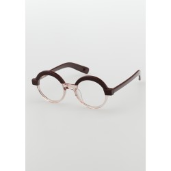 Γυαλιά Οράσεως KALEOS Ha 5-Μπορντό/διάφανο ροζ