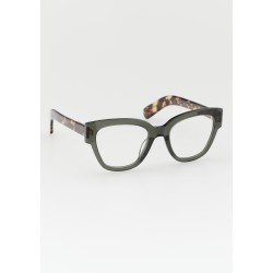 Eyeglasses KALEOS Caruso 4-Transparent green/tortoise