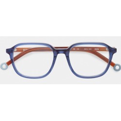 Kid's Eyeglasses KALEOS Moon 4 -Transparent blue/caramel