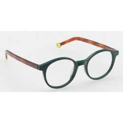 Kid's Eyeglasses KALEOS Eveshim 4-Green/caramel tortoiseshell
