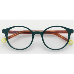 Kid's Eyeglasses KALEOS Eveshim 4-Green/caramel tortoiseshell