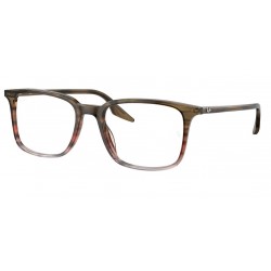 Eyeglasses Ray-Ban RX 5421 8251-Striped brown gradient red
