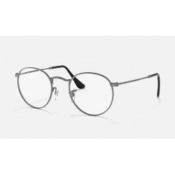 Eyeglasses Ray-Ban Round Metal RX 3447V 2620-Matte gunmetal