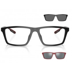 Eyeglasses Emporio Armani EA4189U 50171W-Clip on-black
