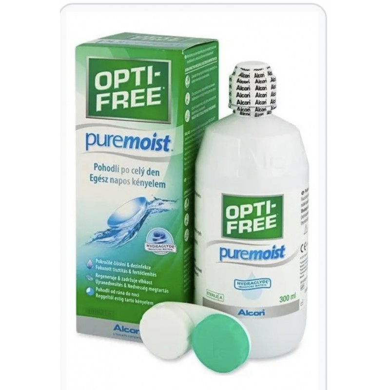 OPTI-FREE Puremoist Alcon -Υγρό φακών επαφής-300ml