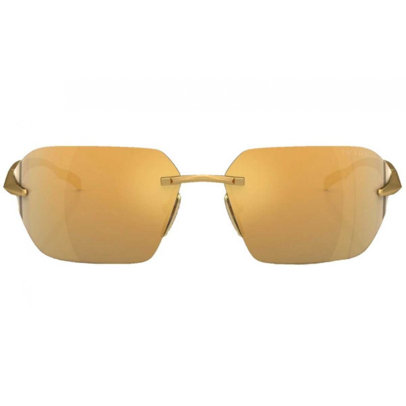 Γυαλιά Ηλίου PRADA PR A56S 15N80C-Mirror-Σατινέ κίτρινο χρυσό