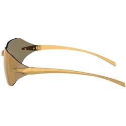 Γυαλιά Ηλίου PRADA PR A56S 15N80C-Mirror-Σατινέ κίτρινο χρυσό