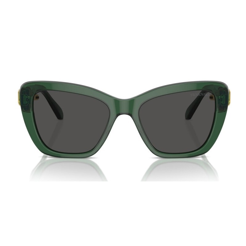 Γυαλιά Ηλίου Swarovski SK6018 104587-Διαφανές σκούρο πράσινο